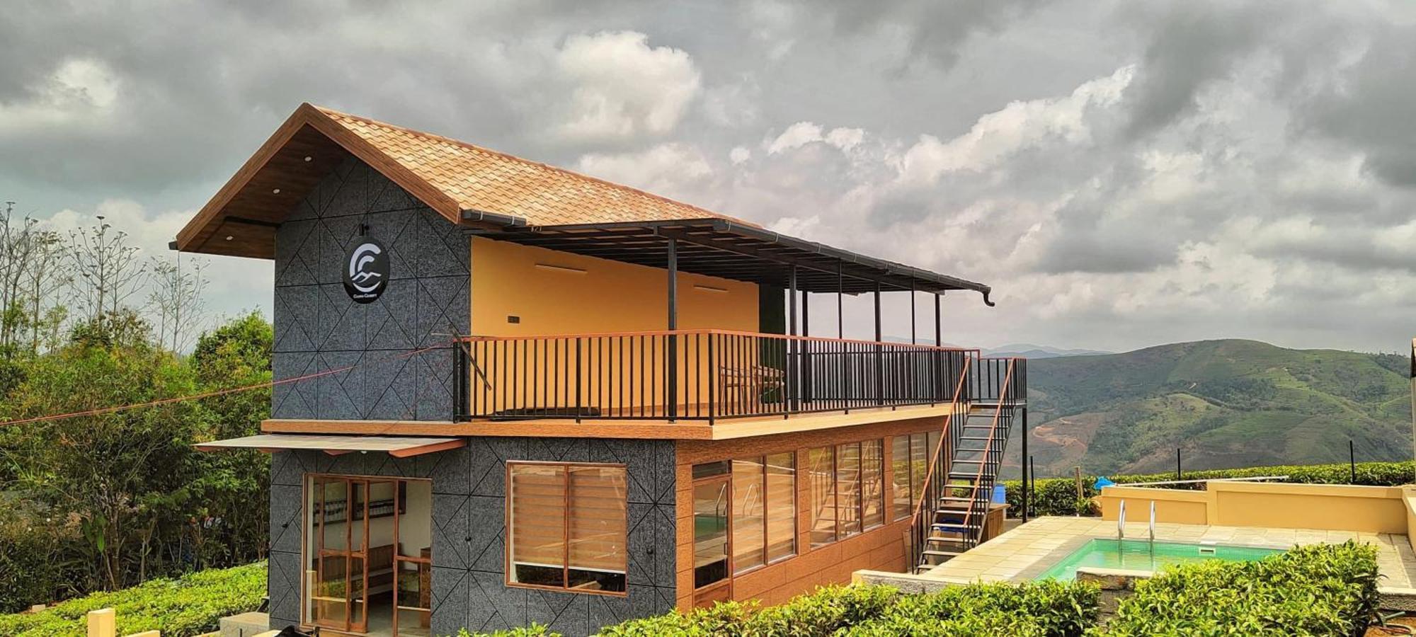 Cloud Canopy - Tea Garden Family Pool Cottage In Vagamon Exterior photo